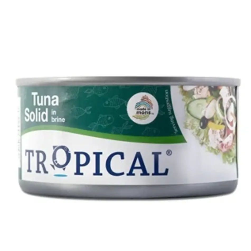 Tropical Tuna Solid In Brine 170G